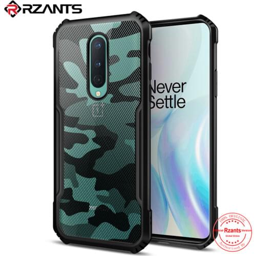 Rzants For OnePlus 8 OnePlus 8 Pro Oneplus 8T Case Hard [Camouflage Beetle] Hybrid Shockproof Slim Crystal Clear Cover