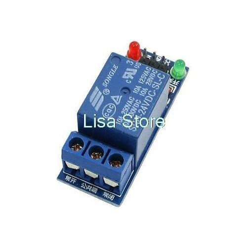 DC24V 10A 1 Channel Low Level Power Supply Relay Module SRD-24VDC-SL-C