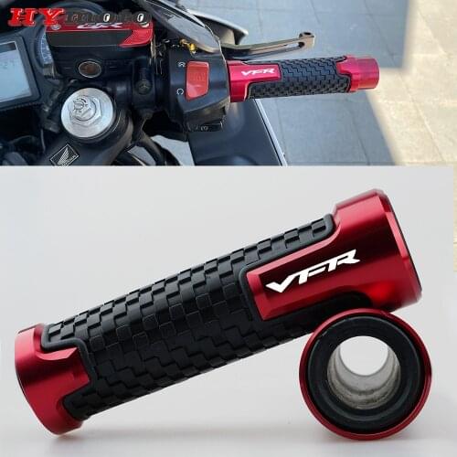 For HONDA VFR750 VFR800 VFR1200 VFR1200F VFR 750 800 1200 1200F Motorcycle 7/8'' 22MM CNC Handlebar Grips Handle Grip Handle Bar