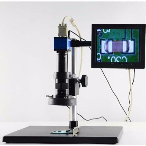 HD 2MP 1/3 inch CMOS Color VGA Output Electronic Digital Microscope Eyepiece CCD 800 TV Lines Industrial Camera for Repairing