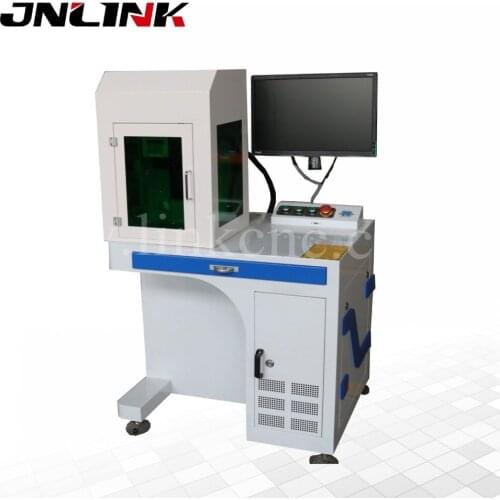 JNLINK fiber laser color marking machine 20W 30W 50W MOPA RAYCUS fiber printer