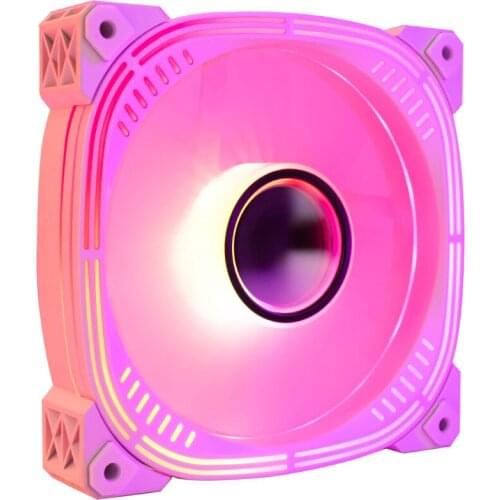 120mm Case Fan ARGB PC Cooling Cooler Radiator Aura Sync 3Pin Adjustable With Remote Control RGB 12cm Fans Ventilador