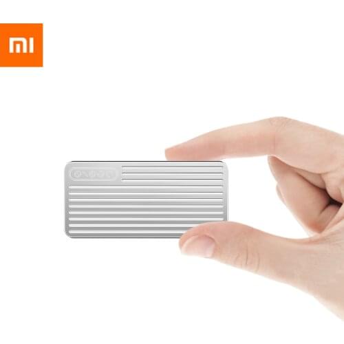 Xiaomi JESIS Mini 49g Mobile Solid State Drive PSSD Type-C 10GB/S USB3.1 550MB/S Aluminum Alloy Material Smart App Management