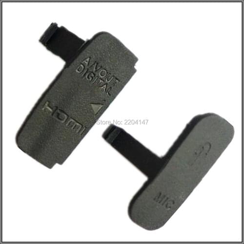 100% NEW USB/HDMI DC IN/VIDEO OUT Rubber Door Bottom Cover For Canon EOS 600D Rebel T3i Kiss X5 Digital Camera Repair Part