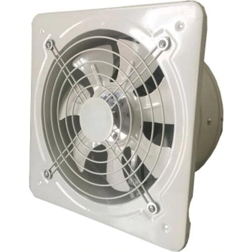 Industrial Ventilation Extractor Metal Axial Exhaust Commercial Air Blower Fan Low Noise Stable Running