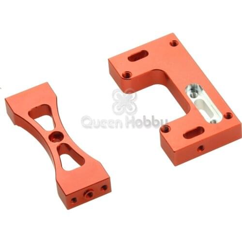 Queen Hobby Metal Steering Servo RC Car Upgrade Parts Fixed Mount Bracket for WPL /MN Remote Control Accessories