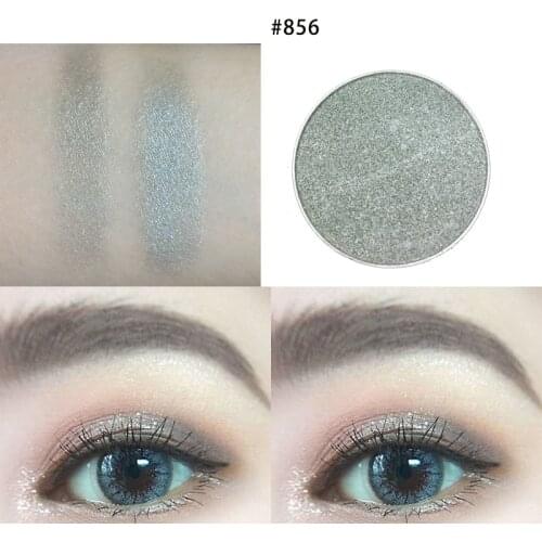 R&B gray eye shadow gray metallic smoke eyeliner eye shadow nude makeup cosmetics