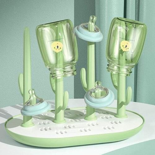 Baby Bottle Drying Rack Drain Rack Removable Bottle Rack Shelf Suitable for Baby Bottle and Nipple Cup