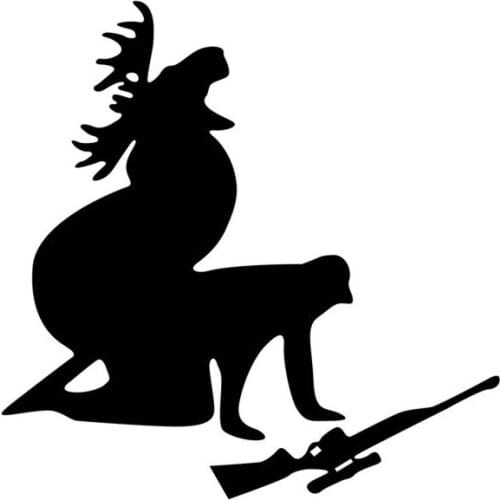 How Ya Like My Meat Now Funny Moose Hunting Hunter Car Rear Window Sticker Car Modified Decal Car Body Reflective Sticker 1PC