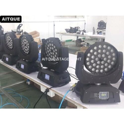10lot Stage led moving heads 10watt professional moving head lyres wash led 36x10w moving head wash zoom