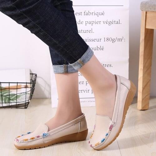 Women Flats Shoes 2020 Loafers Candy Color Slip on Flat Shoes Ballet Flats Comfortable Ladies Shoe Zapatos Mujer Plus Size 35-44