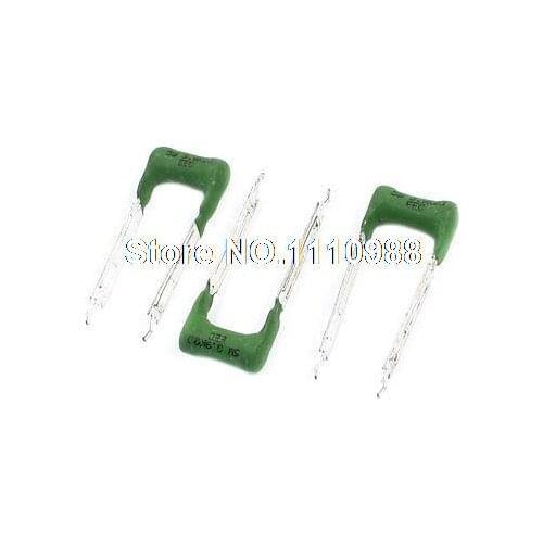 3 Pcs 5Watt 3.9K Ohm Long 2 Terminal Wire Wound Fixed Power Resistors