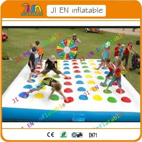 Free shipping inflatable twister game/ 3-5m carnival inflatable games / family gathering party twister inflatable games for sale