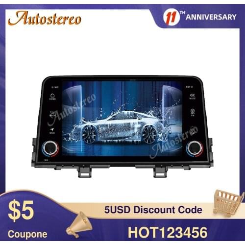 Wireless Carplay For KIA Morning Picanto 2016+ Android 10.0 Car GPS Navigation Multimedia Player Radio Tape Recorder Head Unit