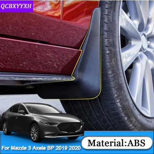 For Mazda 3 BP Axela 2019 2020 ABS Car Mud Flaps Splash Guard Mudguard Mudflaps Fender External Cover Automobiles Accessories