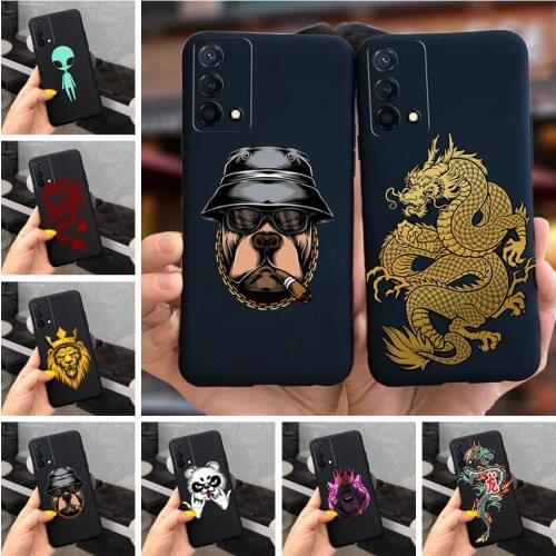 For Oppo K9 Case Soft Silicone Phone Cases For Oppo K9 K 9 Realme Q3 Pro Case Cute Animals Cover For Realme Q3 Pro OppoK9 Bumper