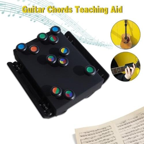Guitar Learning Aid System Chords Beginner Teaching Aid Trainer Practice Acoustic Guitar Accessories 21 Chords Practice Tools