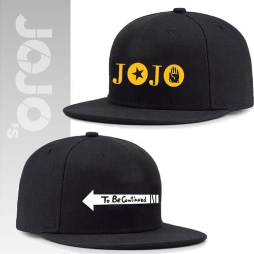 Game JoJos Bizarre Adventure Cartoon Caps Adults Hats Cap Student Sun Hat Travelling Caps Cosplay Prop Xmas Gifts Adjustable