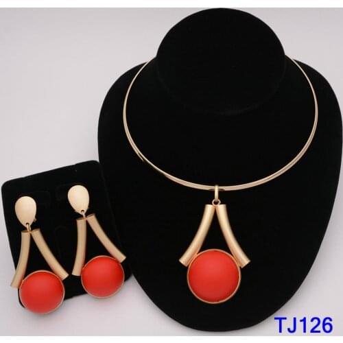 Fashion African Jewelry Sets Women Costume Nigerian Wedding Jewelry Set Brand Dubai Gold Color Jewelry Set Wholesale Design