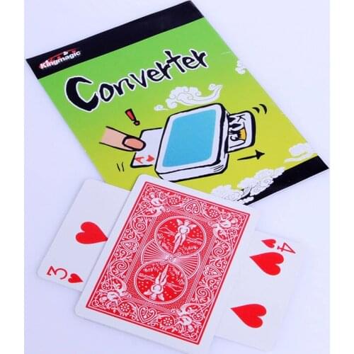 Converter - Card Magic Accessories,Magic Accessories For Magicians,Stage Magic Illusions,Street Magic Gimmicks