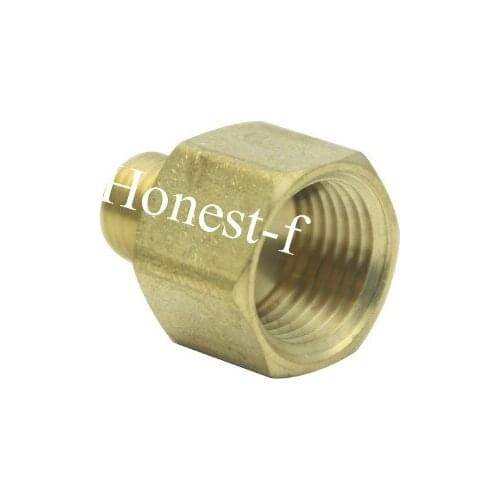 Brass BSP Pipe 1/2" Female x 1/4" Male BSPP Adapter Fuel Gas Air