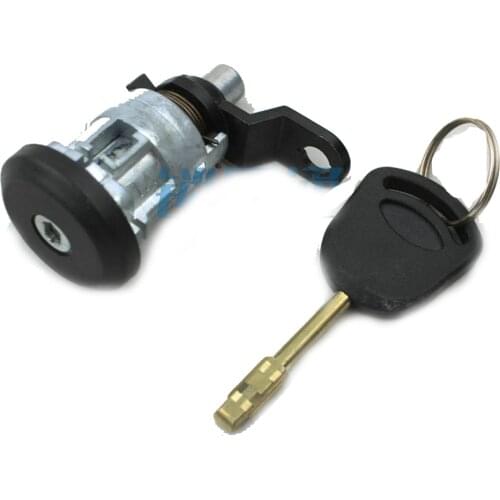 Left Auto Training Car Lock For Ford Transit Car Practice Lock Cylinder With Black Car Key Locksmith Tools