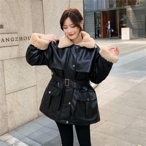 LLLmwybiao Womens Fashion Leather Jackets