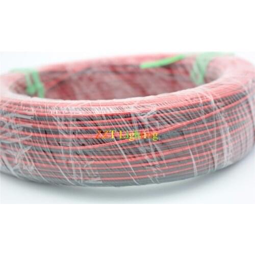 Copper 22AWG, 2 pin Red Black cable, PVC insulated wire, 22 awg wire , Electric cable, LED cable, DIY Connect, extend wire cable