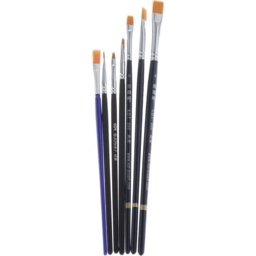 Professional Miniature Paint Brush Sets Paintbrushes Craft Model Accessories