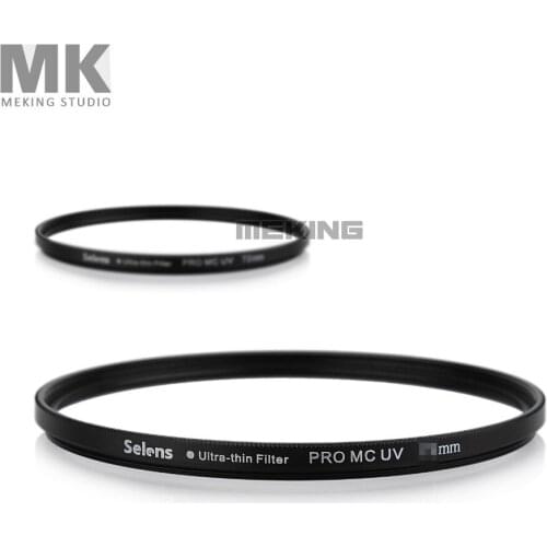 Selens 82mm PRO Ultra-thin Multi-Coated Filter MCUV for Nikon Canon DSLR camera LENS with storage container photographic
