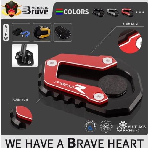 2020 NEW For BMW F900R F900XR F900 R XR F 900R 900XR Kickstand Foot Side Stand Extension Pad Motorcycle Accessories F 900 R XR