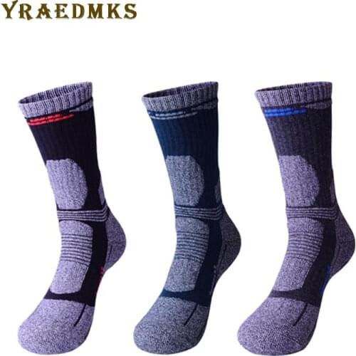 Outdoor Thicken Camping Hiking Socks For Men Women Cotton Towel Climbing Skiing Socks Sports Gear Winter Keeping Foot Warm