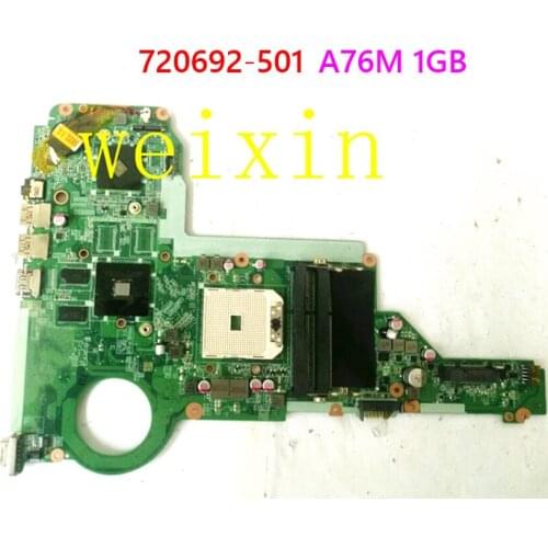 High Quality 720692-501 (DA0R75MB6C1 /DA0R75MB6C0 ) for HP PAVILION 15-E 17-E Laptop motherboard A76M 1GB