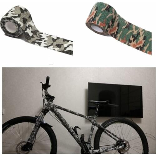 Bicycle Protective Sticker Scratch-Resistant Mountain Bike Frame Front Fork Protective Film Chain Frame Safety Tape Protector