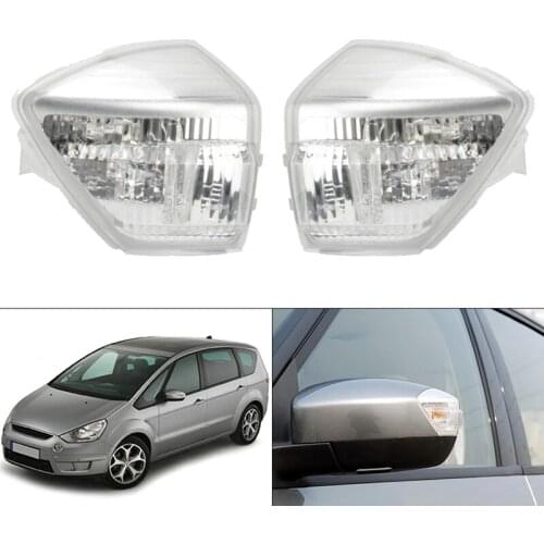 6M21-13B381-AA for Ford Kuga S-MAX C-MAX GALAXY Side Rearview Mirror Turn Signal Light Without Bulb