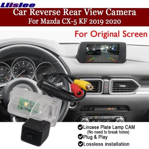 Car Parking Rear View Camera For Mazda CX9 CX-9 / CX5 CX-5 2019 2020 Vehicle Accessories Reverse Back Up Camera AUTO CAM