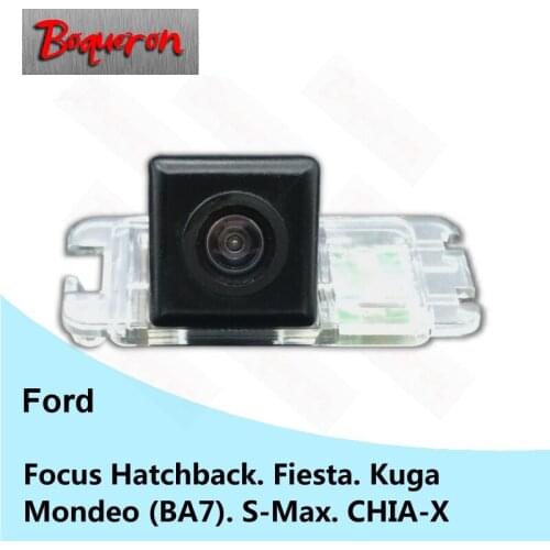 BOQUERON for Ford Focus Hatchback Fiesta Kuga Mondeo S-Max CHIA-X Reverse Parking Backup Camera HD CCD Car Rear View Camera