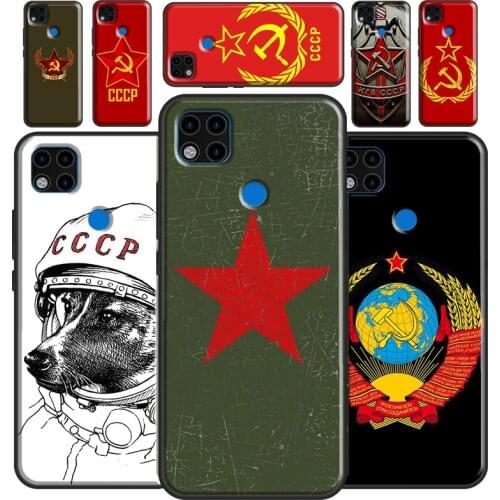 CCCP Soviet Union Russia For Xiaomi Redmi 9C 9A 8A 9 Case For Redmi Note 8T 9S 7 Note 9 Pro Note 8 Pro Cover
