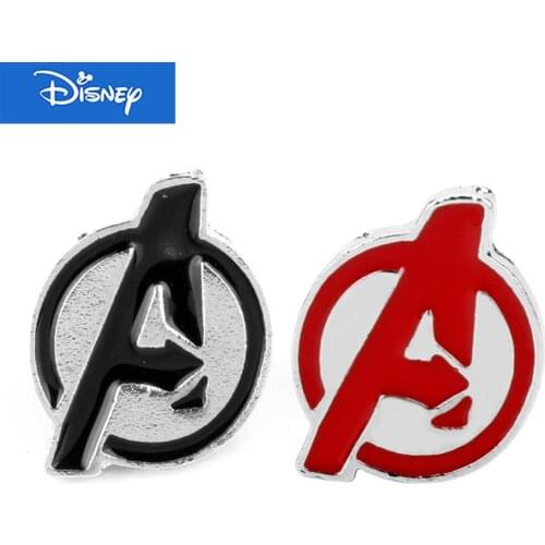 Disney Marvel Avengers Logo Superhero Enamel Shield Pin Badge Fashion New Hot Movie Jewelry Men Women Wholesale