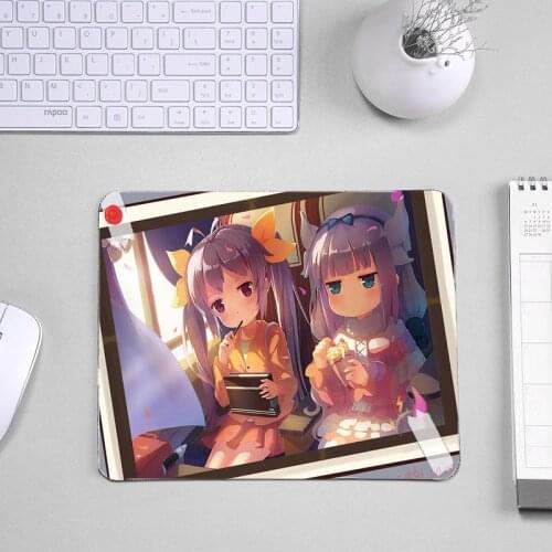 Japanese Anime Comic Mousepad Miss Kobayashis Dragon Maid Kanna Kamui Cute Girls Dragon Pattern Mouse Pad Mat For Mat