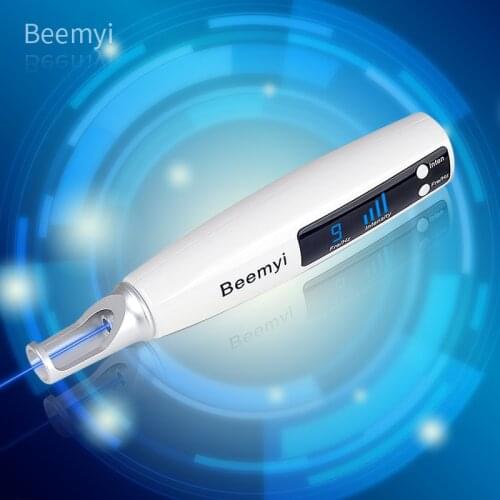 New Rechareable Picosecond Laser Pen Blue/red Light Therapy l Laser Pen Tattoo Removal Machine Freckle Mole Wart Removal