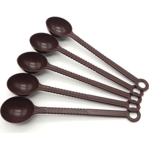 Multifunctional Long Handle Plastic Coffee Measuring Scoop 10g Measuring Spoon Kitchen Tool WB681