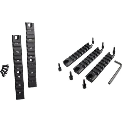 20mm Picatinny Rail Weaver Airsoft Rifle Sight Scope Mount Bases Rail Adapter Set For G36 G36C Rail System Hunting Accessories