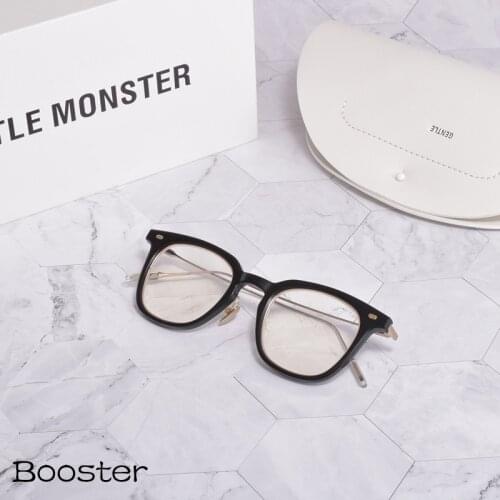 2021 New Fashion titanium metal Square women men Reading glasses GENTLE Booster Eyeglasses Frames For Myopia Prescription lens