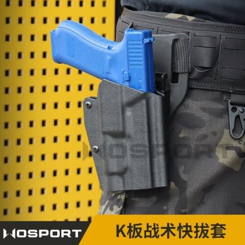 Hunting Tactical Compatible Flashlight Pouch Holster for G17 G19 X300 X400 Light