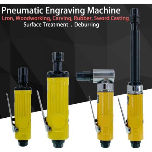 1/4Inch Pneumatic Air Die Grinder Grinding Kit Polishing Engraving Tools 90PSI Tool Professional Pneumatic reamer