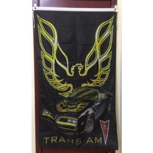 Pontiac racing flag, can custom print files, 90X150 CM size, 100% polyester, pontiac banner 2018
