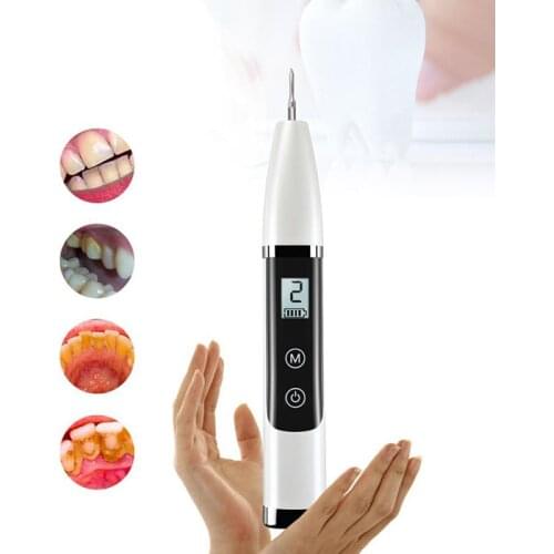 Portable Electric Sonic Dental Scaler 5 Modes Ultrasonic Calculus Remover Dental Scaling Tooth Cleaner Tartar Remover