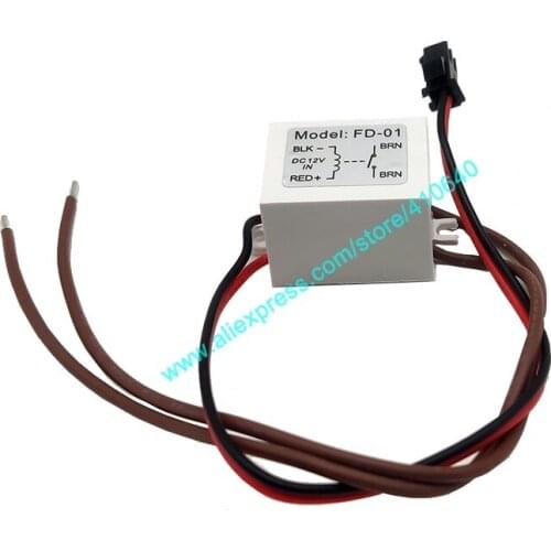 DC 12V Anti-Fog Relay for Lamp Mirror Mist Removing Film Controller Mini Relay for Mirror Defogging Film on off Controller