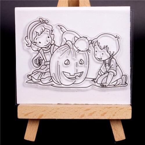 Rubber Silicone Clear Stamps For Scrapbooking Tampons Transparents Seal Background Stamp Card Child Making Making Diy Boy Girl